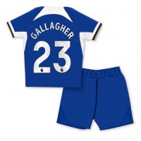 Chelsea Conor Gallagher #23 Hjemme Trøje Børn 2023-24 Kortærmet (+ Korte bukser)